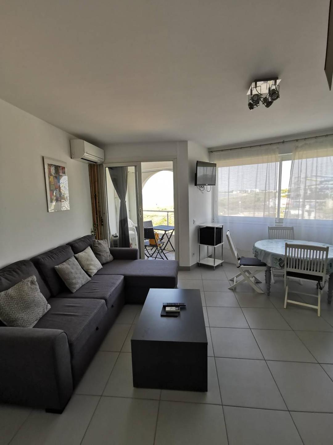 As18656 - Grand Studio Vue Mer, Direct Sur Plage Avec Parking Prive Le Grau-du-Roi Dış mekan fotoğraf